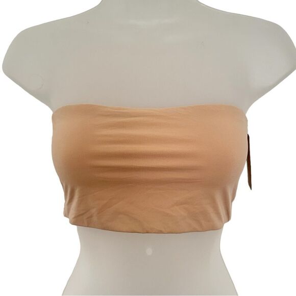 NWT SKIMS Fits Everybody Bandeau In Clay Nude - Picture 7 of 7